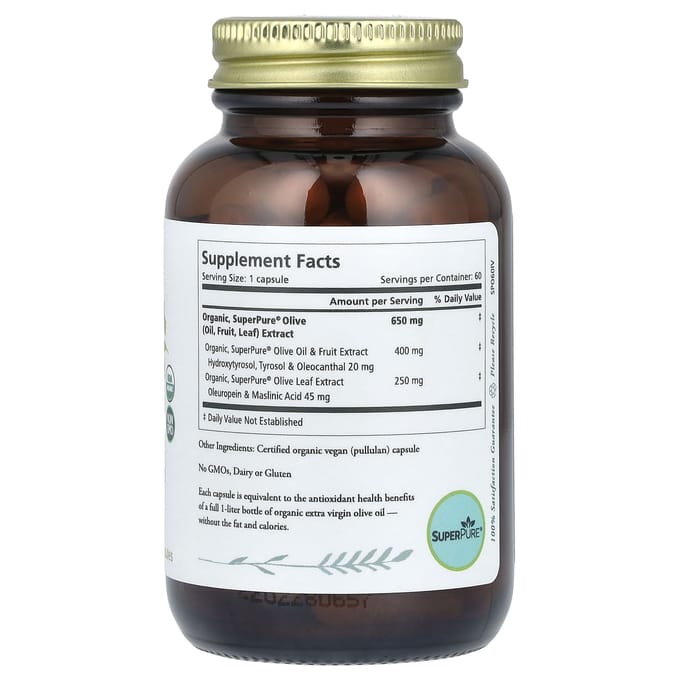 Superpure Olive, 60 Capsules