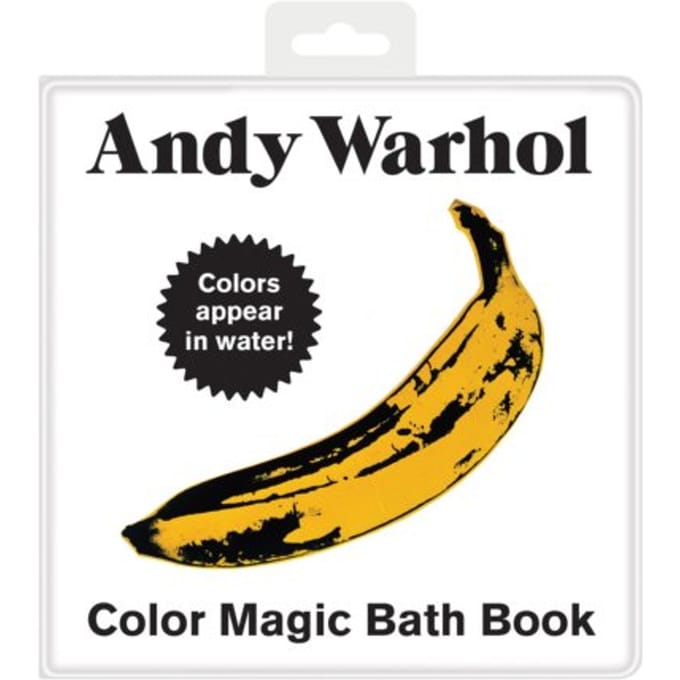 Andy Warhol Color Magic Bath Book - Mudpuppy