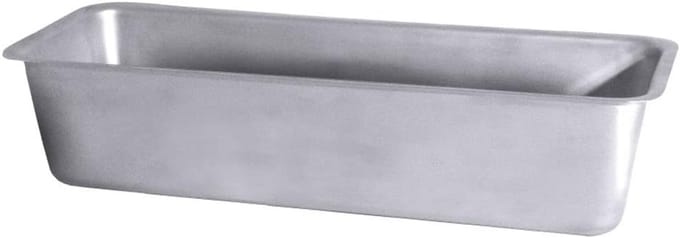 Roestvrijstalen Bakvorm voor Pasteien en Taarten 25x10x7 cm