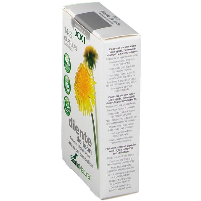 Soria Natural® 14-S Taraxacum XXI 30 Capsules