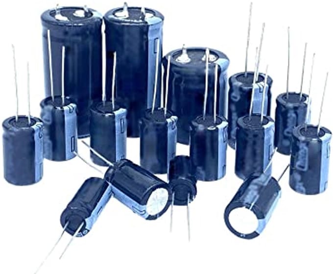 Aluminium Elektrolytische Condensatoren 35V 220uF - 20 Stuks