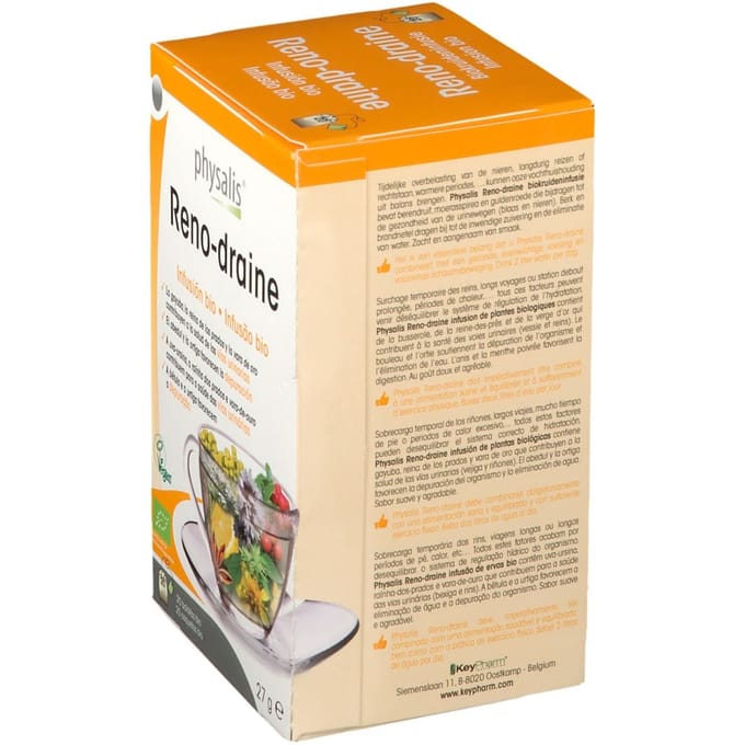 Physalis Reno-drain thee bio 20 Zakjes