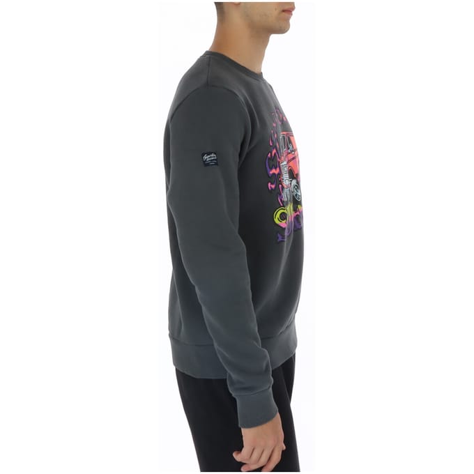 Sweater met patroon Superdry Motor Retro