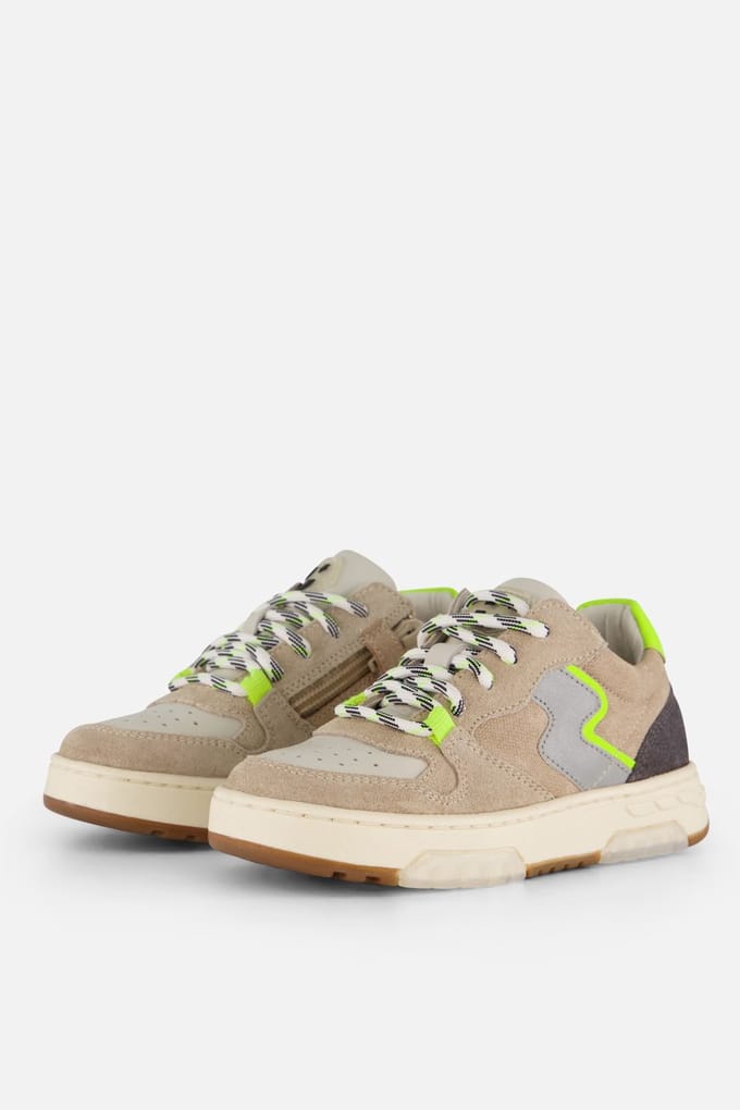 Muyters Sneakers beige Leer - Maat 29 - Kinderschoenen