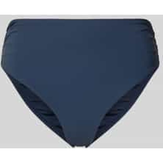 High waist bikinislip met labeldetail model 'SOLID'