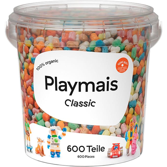 PlayMais - Classic Basic Bucket - 600 pcs.