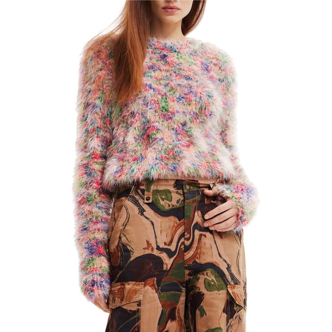 Desigual Dames Tricot In Meerkleurig