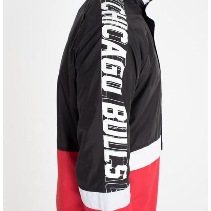 New Era NBA Color Block Track Jacket Chicago Bulls - Maat L