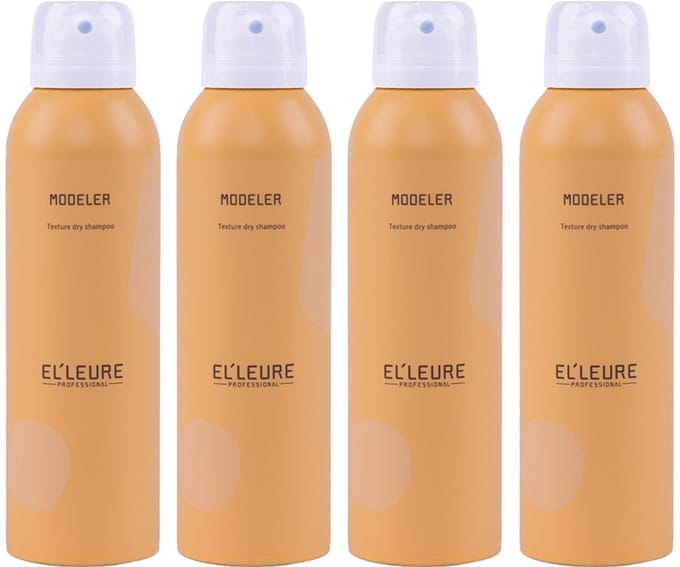 4x Elleure Modeler Textuur Droogshampoo 200ml