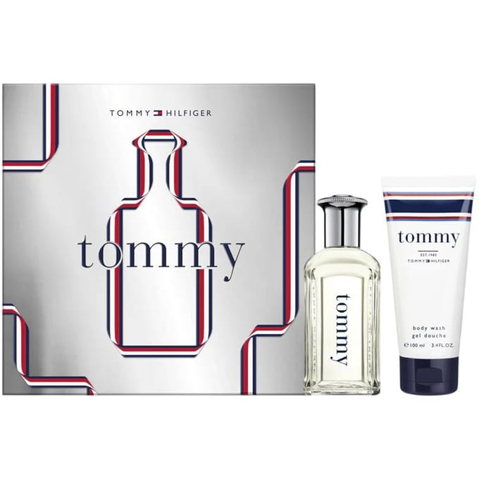 Set Tommy Hilfiger: Tommy, Eau De Toilette, Voor Mannen, 50 ml + Tommy, Douchegel, Lichaam, 100 ml
