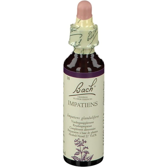 Bach Bloesem No 18 Impatiens 20 Druppels