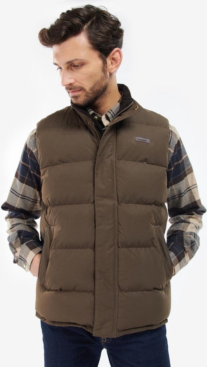 Barbour fontwell gilet MGI0147 Sandstone M