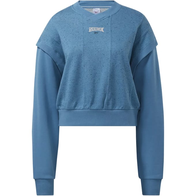 Dames sweatshirt met ronde hals Reebok Classics Varsity