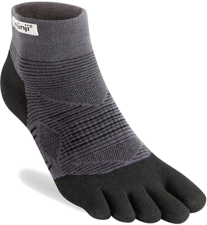 Injinji Run Original Weight Mini-Crew - Zwart - 47-49