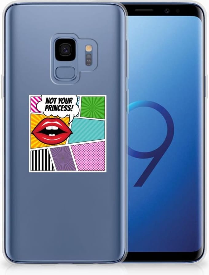 Samsung Galaxy S9 Silicone Back Cover Popart Princess