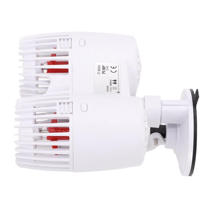 Aquarium Golfslagpomp 360 Graden Rotatie Aquarium Powerhead Pomp voor Zoetwater Zoutwater white