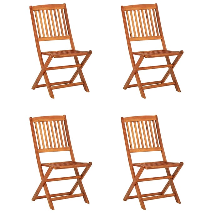 vidaXL - 13-delige - Tuinset - 280x90x75 - cm - massief - acaciahout