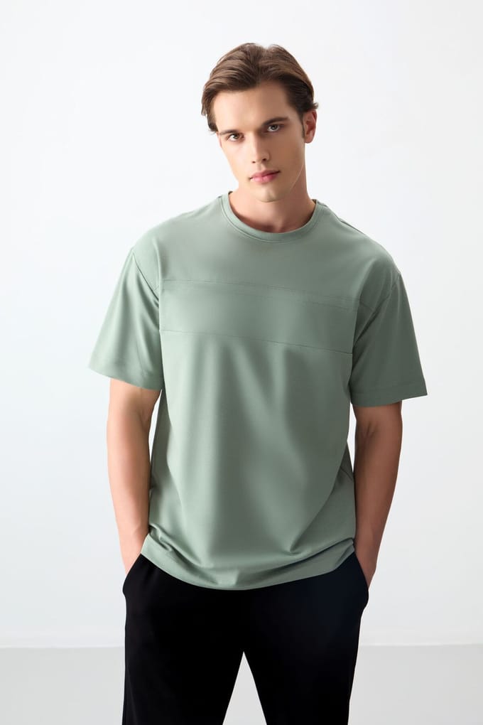 Oversized Col T-shirt