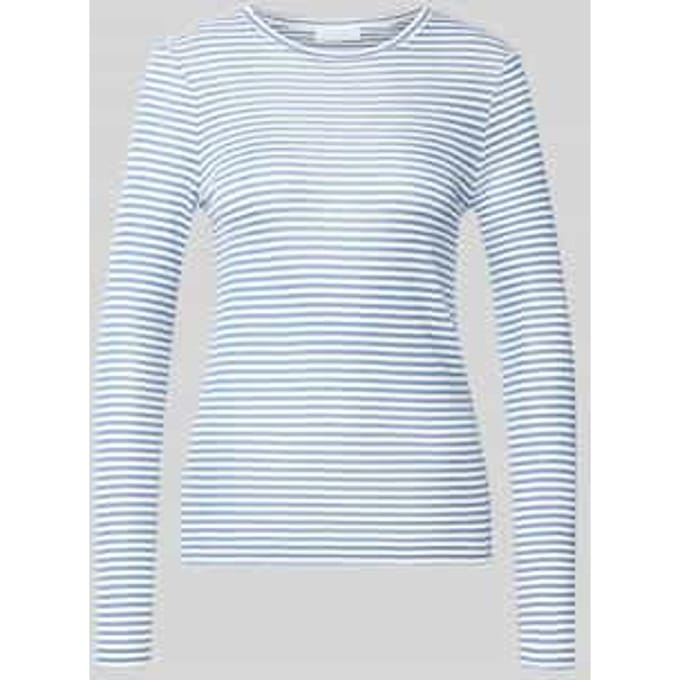 shirt met lange mouwen met streepmotief