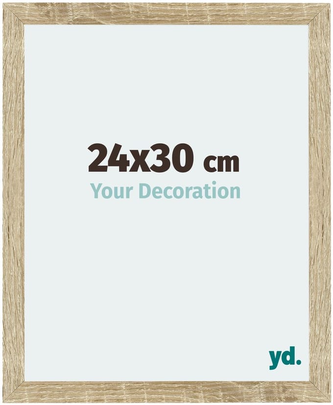 Your Decoration - Fotolijst 24x30 cm - MDF - Sonoma Eiken - Mura