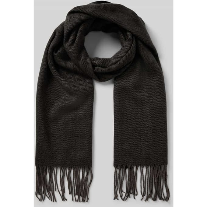Barts Soho Scarf Sjaal Mannen - Zwart - One size