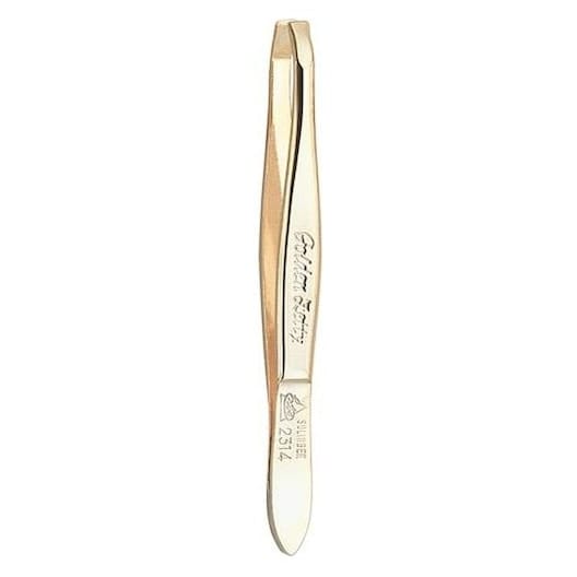 Erbe Solingen Pincet Verguld gebogen 8CM (ERBE92314)