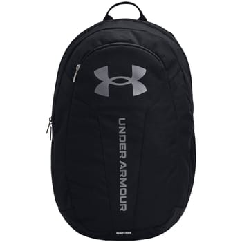 Under Armour Hustle Lite Rugzak, Unisex zwarte rugzak One size zwart