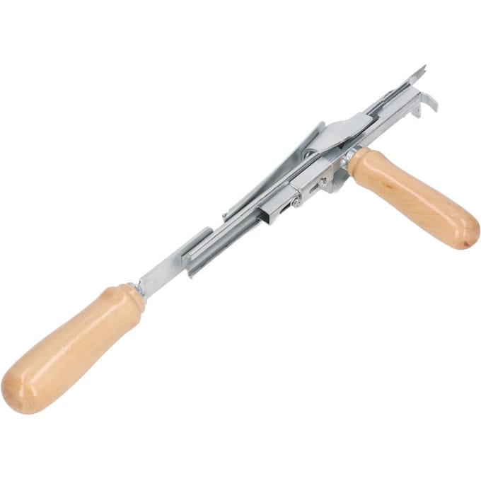 Machine à touffeter manuelle avec poignée en bois de hêtre DIY Antirouille Sûre Vitesse manuelle pour gray