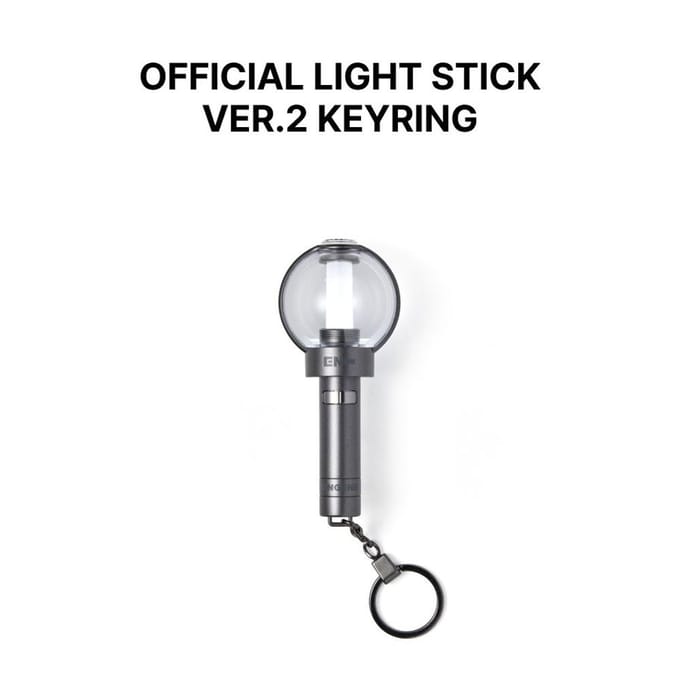 ENHYPEN - Officiële Light Stick Ver.2 Sleutelhanger 1ea gray