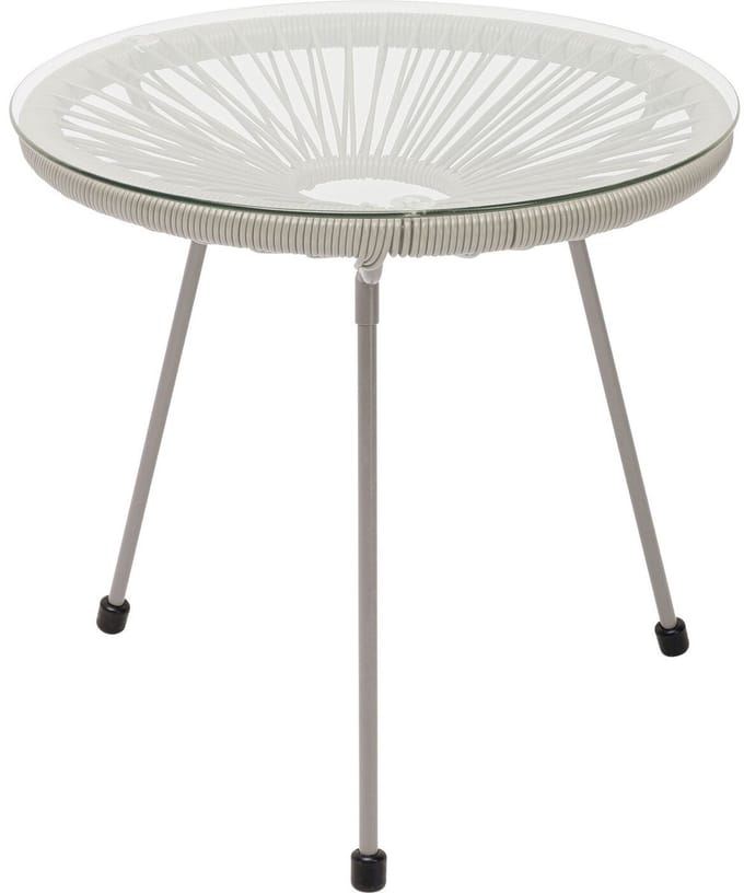 Tuin Bijzettafel Acapulco Mono beige Kare Design