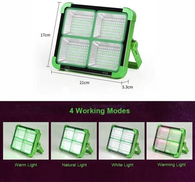 Solar LED-lamp - Privé Straatverlichting Zonder Stroom