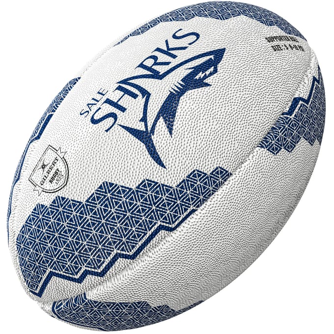 Rugbybal Sale Sharks Supporter