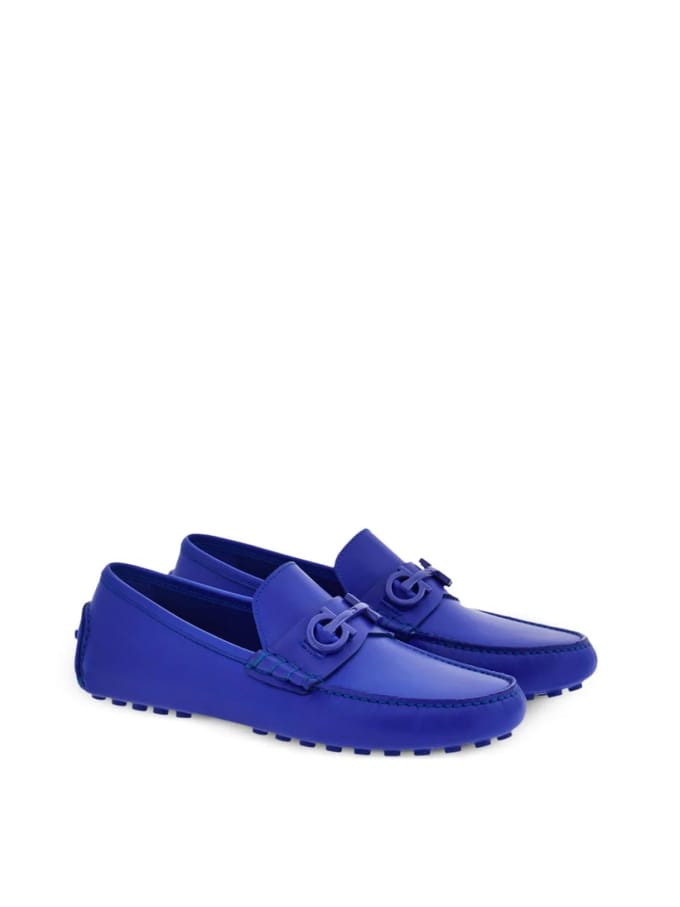 Grazioso Gancini Logo Loafers