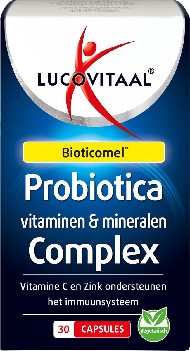 Lucovitaal Probiotica Vitaminen & Mineralen Complex 30 capsules