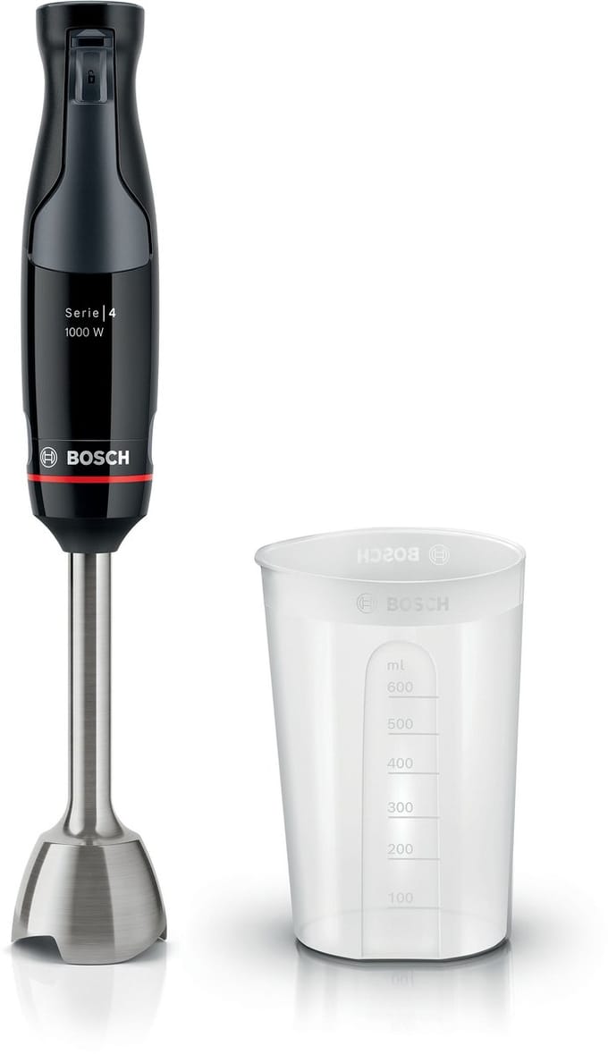 Bosch Serie 4 MSM4B610 - ErgoMaster - Staafmixer set- 1000W - Zwart