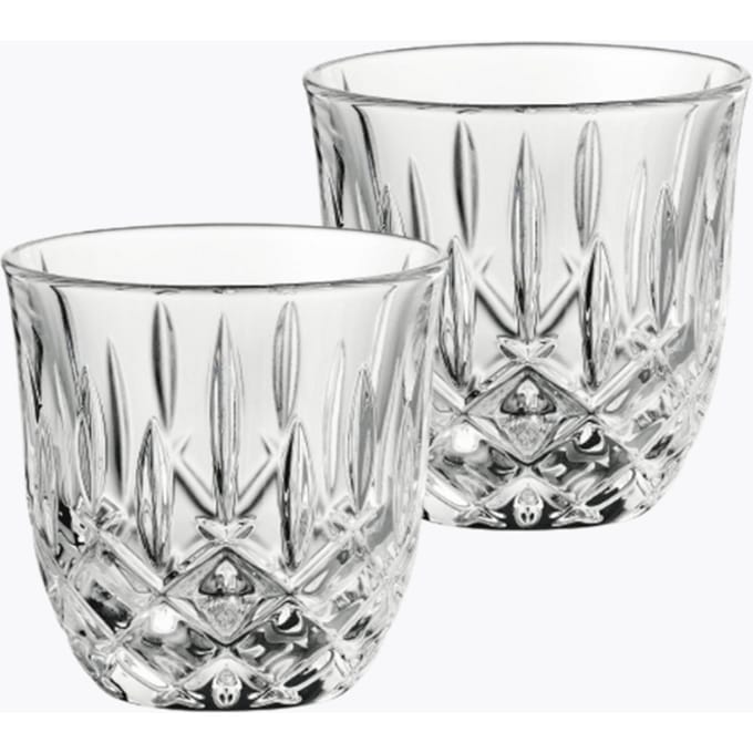 Nachtmann Noblesse Espressokopje set van 2 | 90 ml kristalglas glazen voor espresso & ristretto | Luxe koffieglazen vaatwasmachinebestendig
