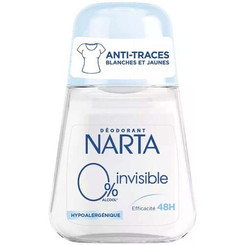 Deodorants Narta 48u Anti-Sporen Onzichtbare Deodorant 0% - 50ml