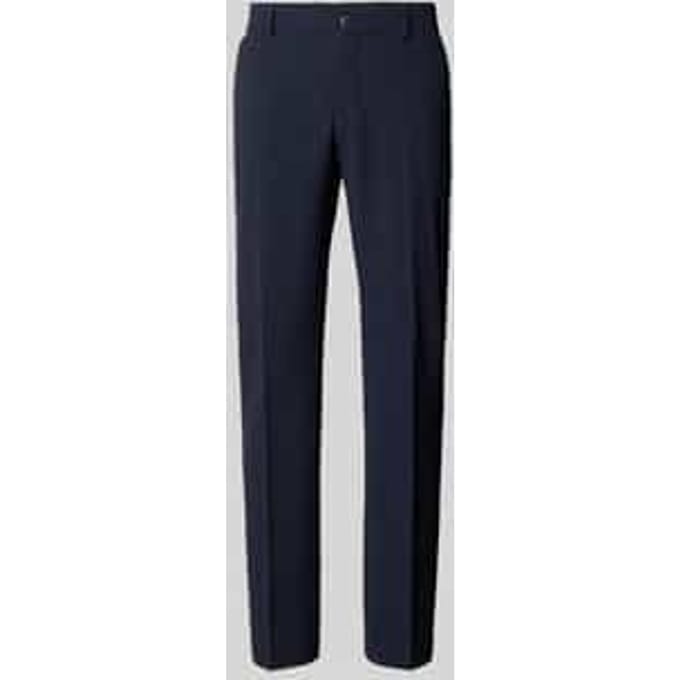 Slim fit pantalon met persplooien, model 'JOSE'