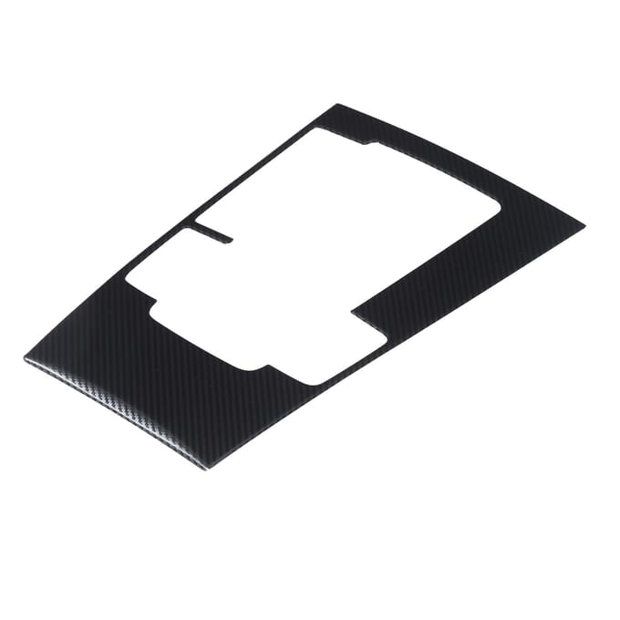 Schakelpaneel Frame Sierlijst Koolstofvezel Stijl Vervanging voor Mazda 3 20192021 LHD black