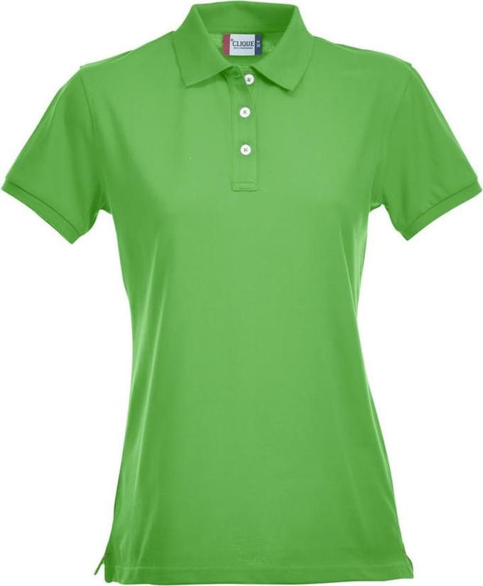 Clique Stretch Premium Polo Women 028241 - Appel-groen - M