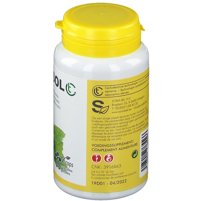 SoriaBel Melisol 60 Capsules
