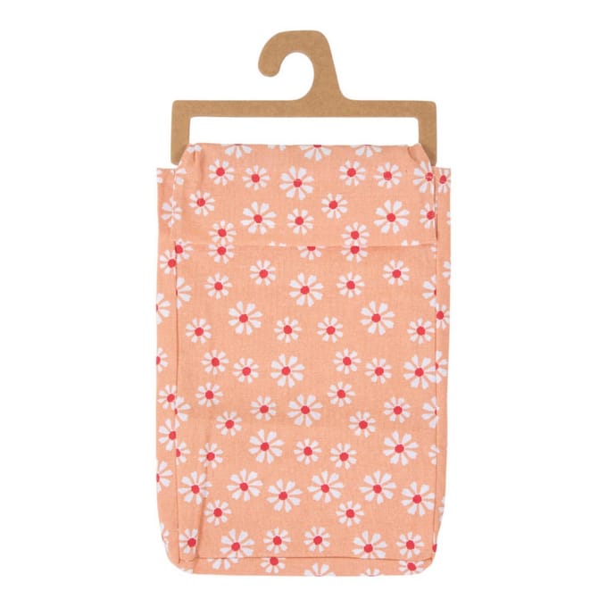 Daisy flowers tafelloper oranje 50x140 cm