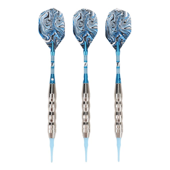 3 STUKS Soft Tip Darts Set voor Dartbord Aluminiumlegering Staal PET Professionele Darts met Schachten gray