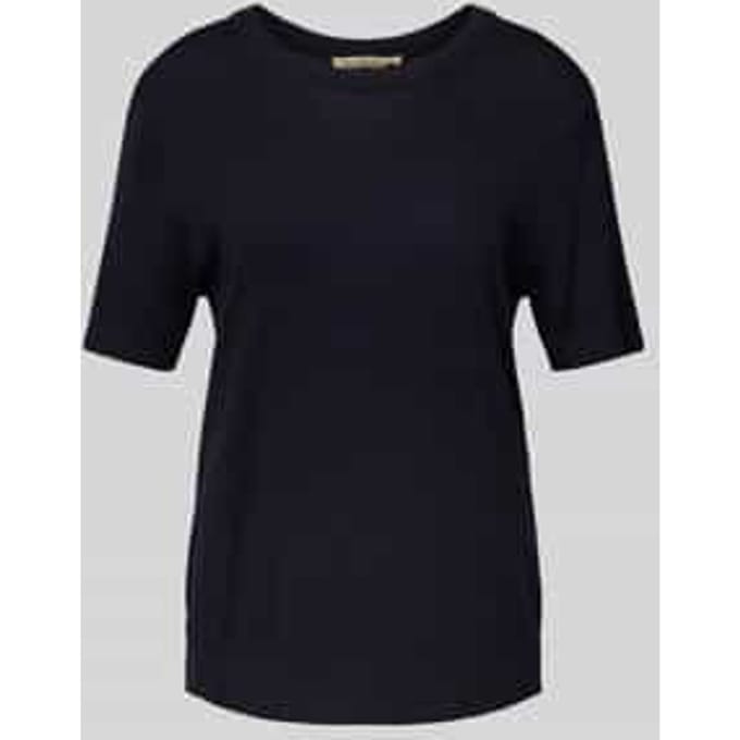 Gebreid shirt met ronde hals