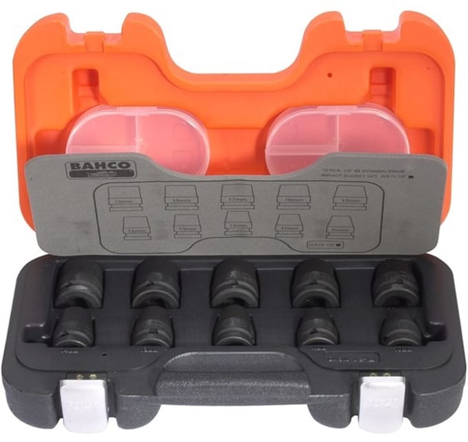 Bahco Slagdopset 1/2 10-19mm 10-delig - D/S10