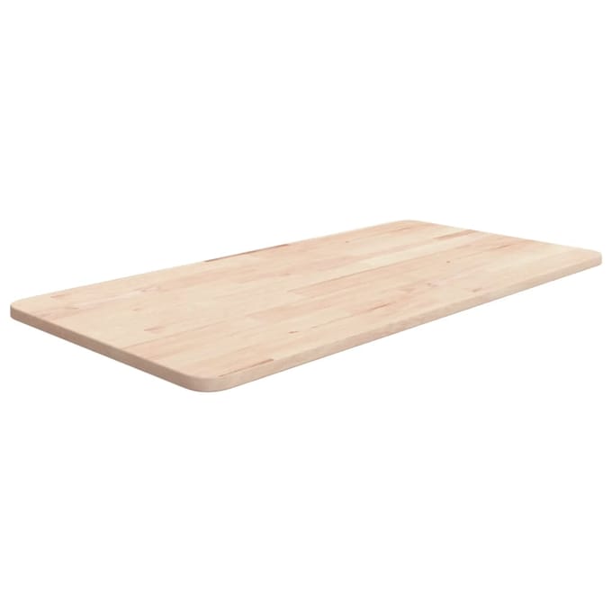 vidaXL - Wastafelblad - 80x40x1,5 - cm - onbehandeld - massief