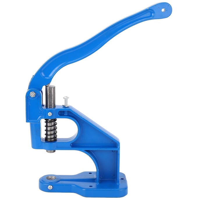Handpersmachine Professioneel Efficiënt Veilig Zeilring Oogjesmachine voor Banner Luifel Borden blue
