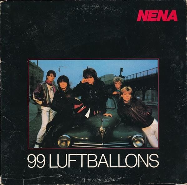 LP Plaat NENA  99 Luftballons BFE39294 EPIC 1984 US Rock Gebruikt gray