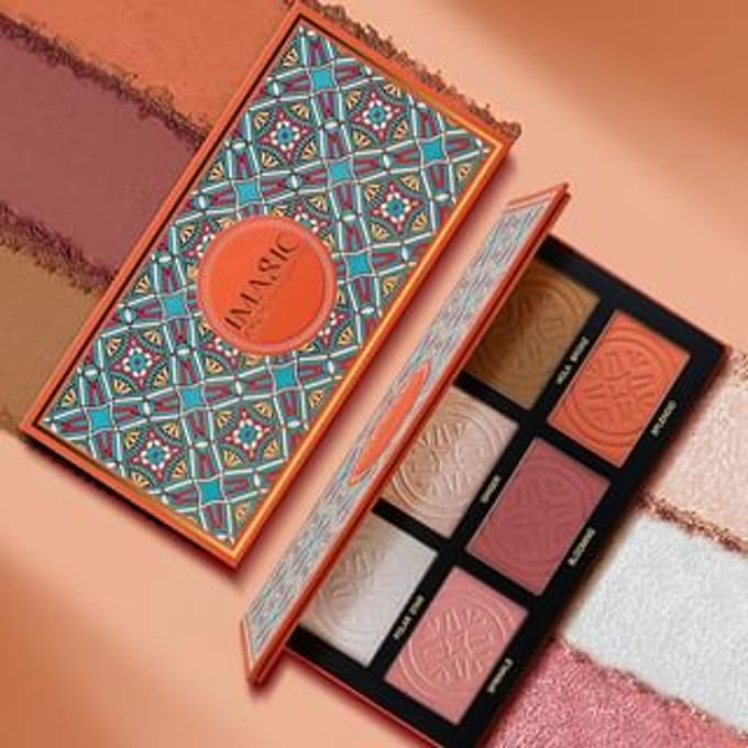 IMAGIC - Highlight & Blush & Contour Comprehensive Palette 24g