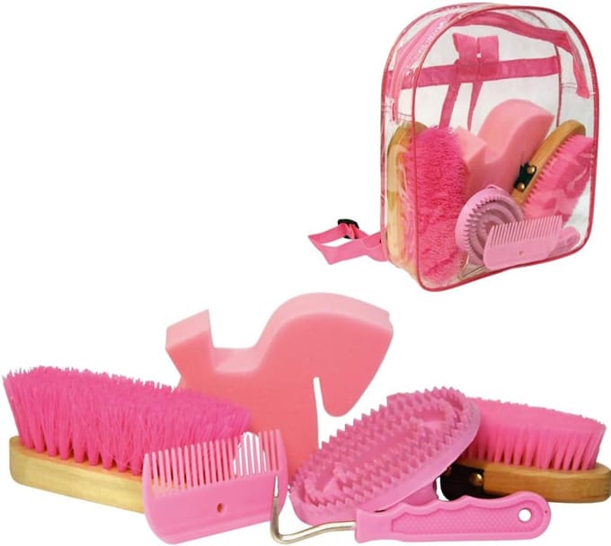 SCH® Paarden spullen - Roze - ‎32cm x 23cm x 10cm